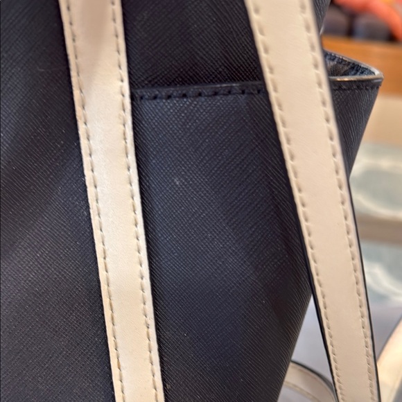 Michael Kors Satchel with Textured Leather and Gold Hardware - Picture 7 of 14